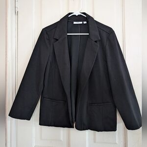 LIKE NEW Women's Croft & Barrow Cutaway Blazer Size L